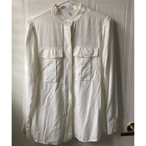 Modal soft white/cream blouse